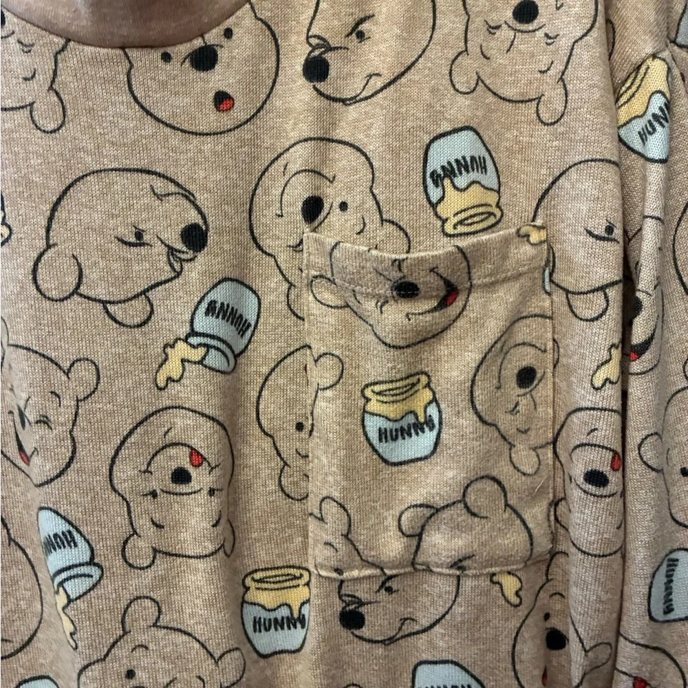 Disney Winnie the Pooh Beige Pajama Set - Picture 6 of 6